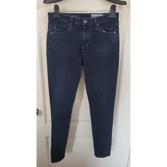 Ag Adriano Goldschmied Jeans Ag The Abbey High-Rise Skinny Ankle Jeans - Picture 1 of 5